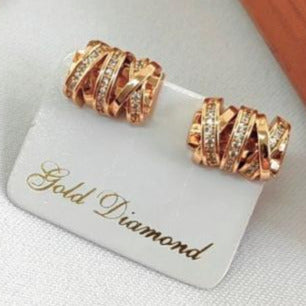 18 Gold Plated Small Earring (only earring)